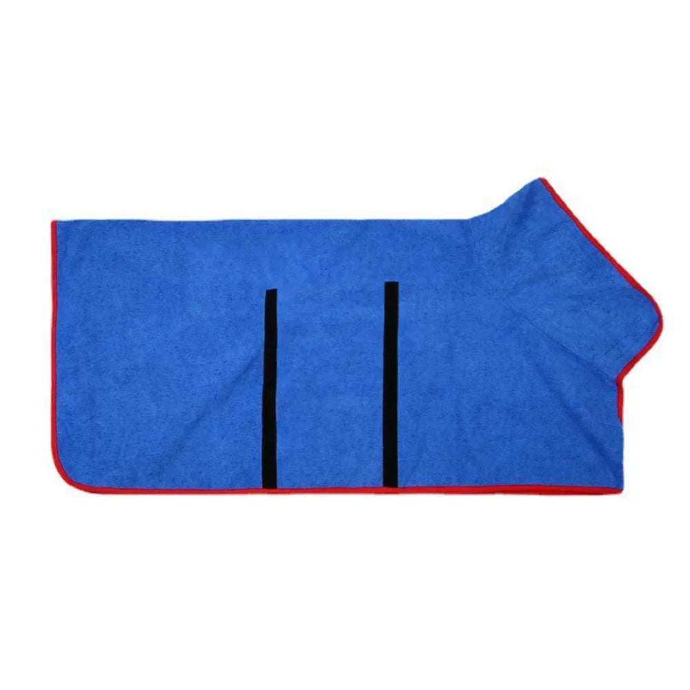 Dog Bathrobe Drying Bath Towel Dog Bath