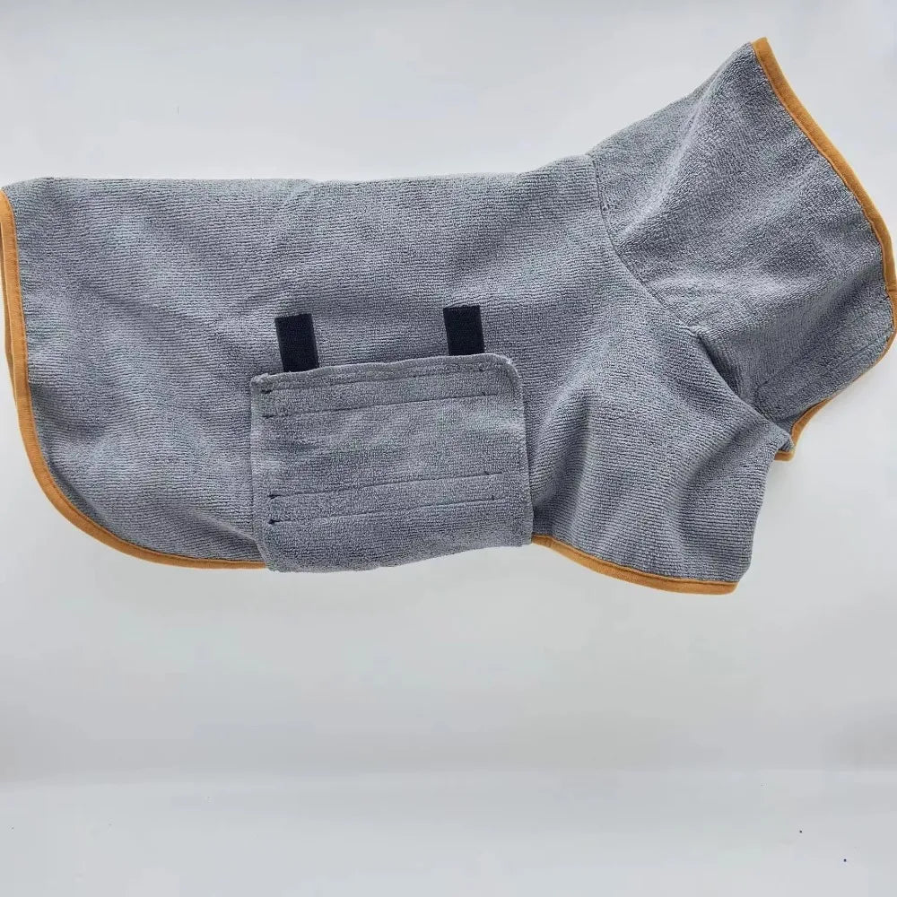 Dog Bathrobe Drying Bath Towel Dog Bath