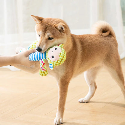 Plush Interactive Pet Toy Cat & Dog Puzzle Toy