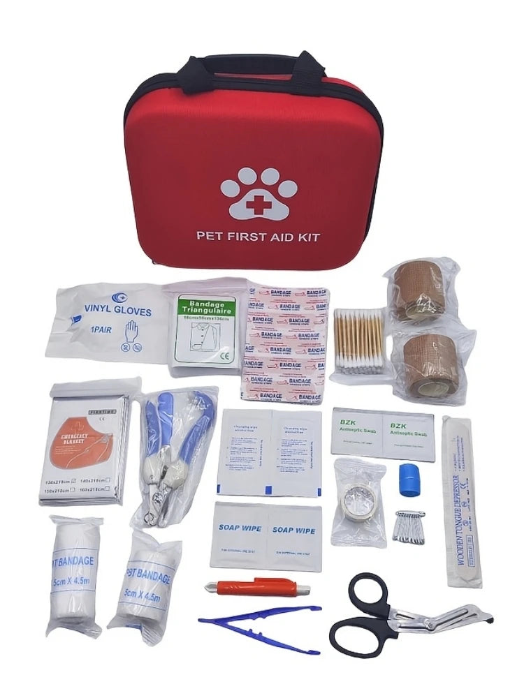 Pet First Aid Kit, Emergency Survival Kit,