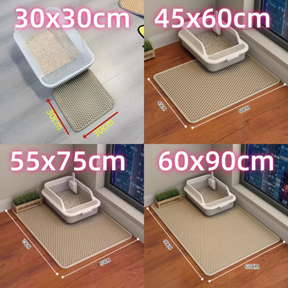 Cat Litter Mat 2-Layer Premium  Design