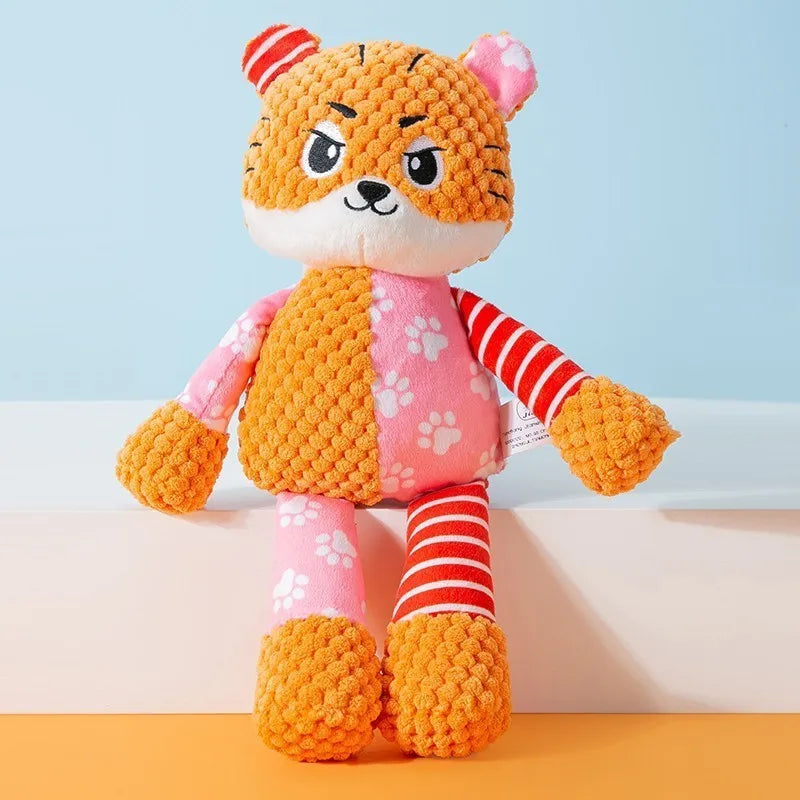 Plush Interactive Pet Toy Cat & Dog Puzzle Toy