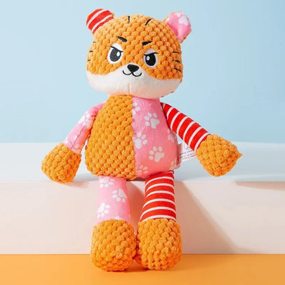 Plush Interactive Pet Toy Cat & Dog Puzzle Toy