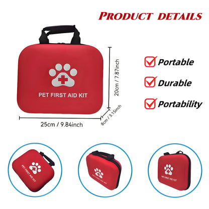 Pet First Aid Kit, Emergency Survival Kit,