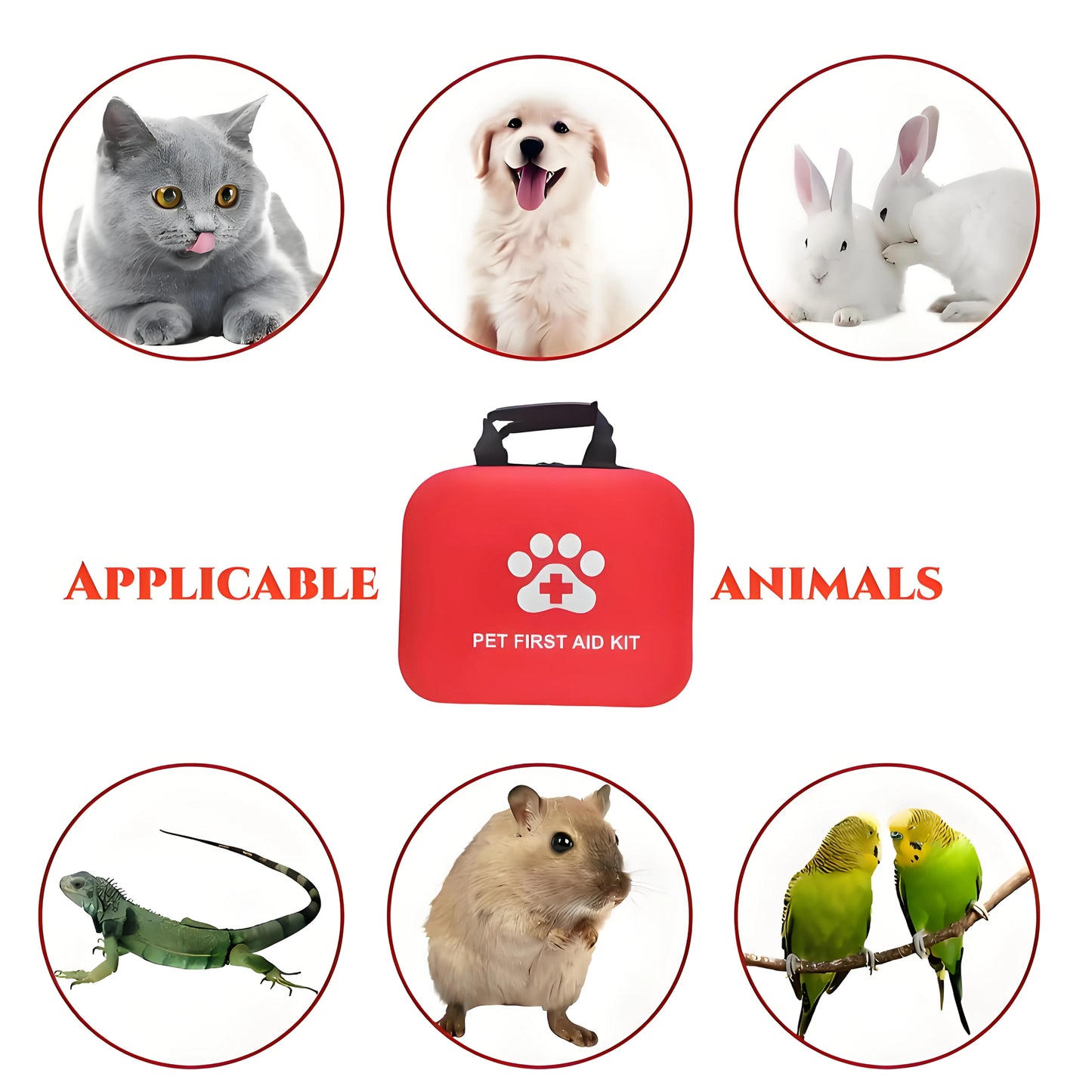 Pet First Aid Kit, Emergency Survival Kit,