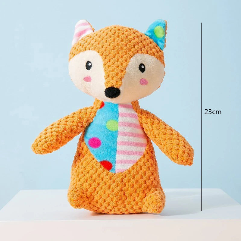 Plush Interactive Pet Toy Cat & Dog Puzzle Toy