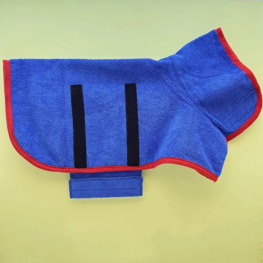 Dog Bathrobe Drying Bath Towel Dog Bath