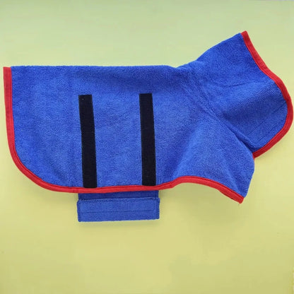 Dog Bathrobe Drying Bath Towel Dog Bath